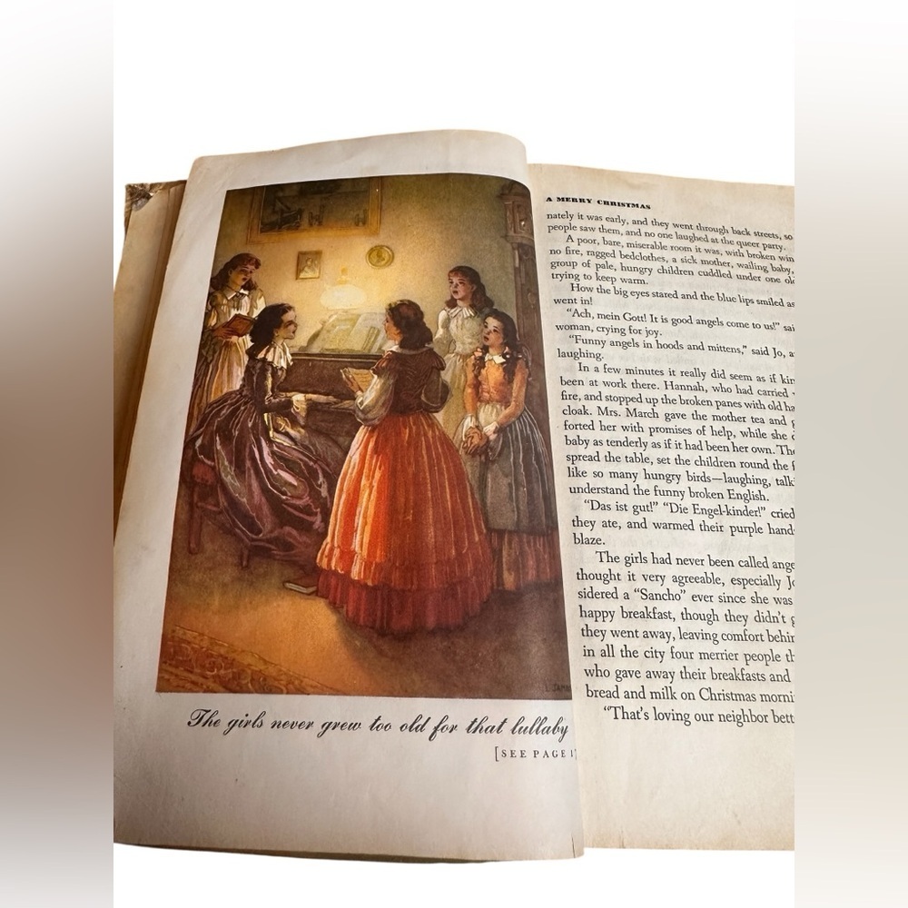Little Women 1947 Printing Illustrated Junior Library Edition Louisa May Alcott - Picture 9 of 15